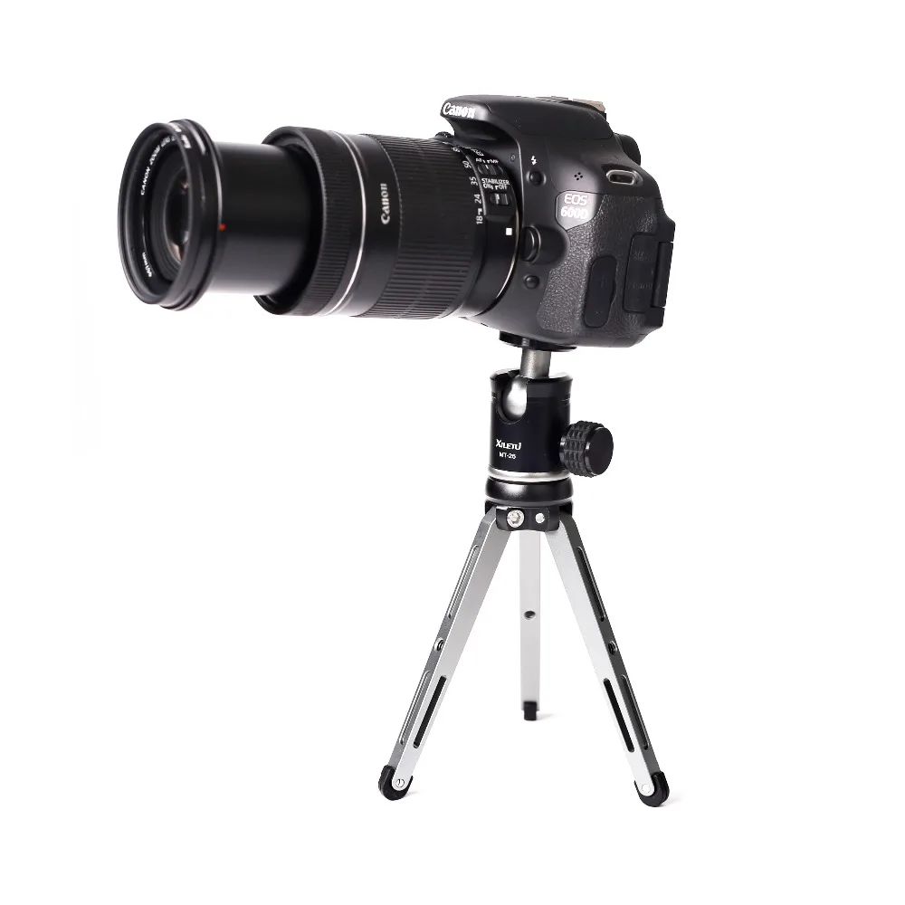 Многофункциональный настольный мини Трипод XILETU MT26 + XT15 портативный кронштейн из