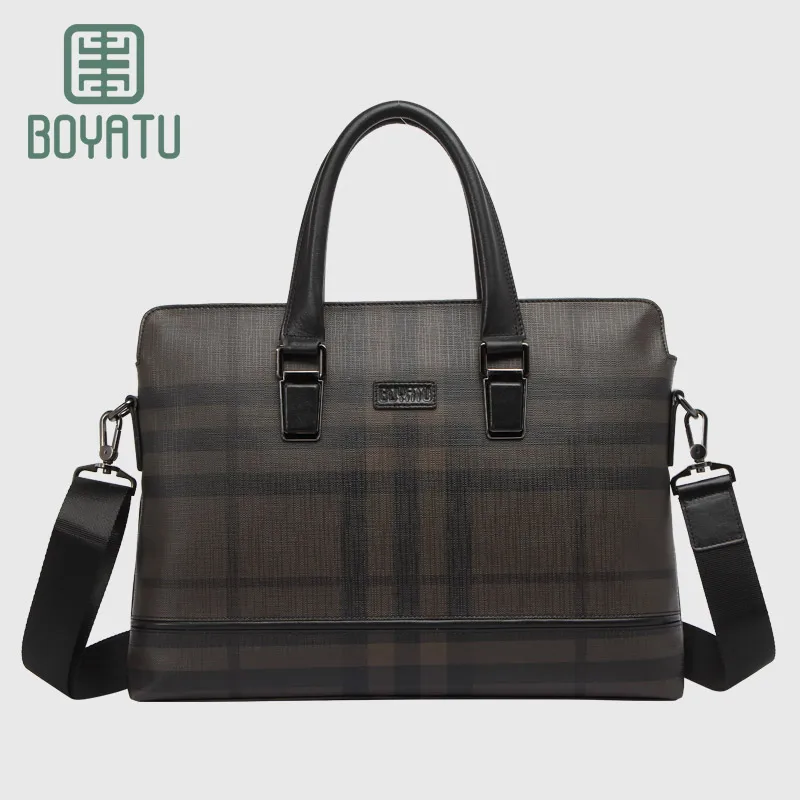 

Boyatu 2017 Fashion Square Bag Lattice Business Casual