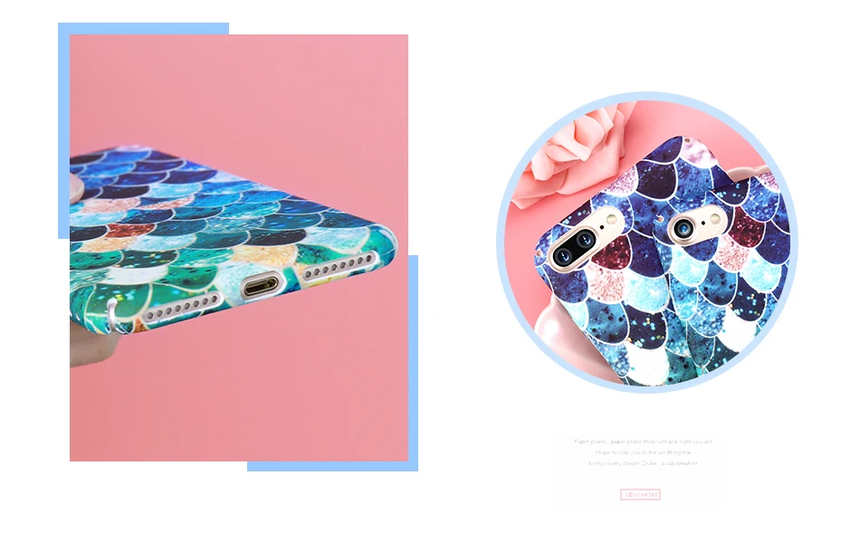 colorful grid scales phone case  (5)