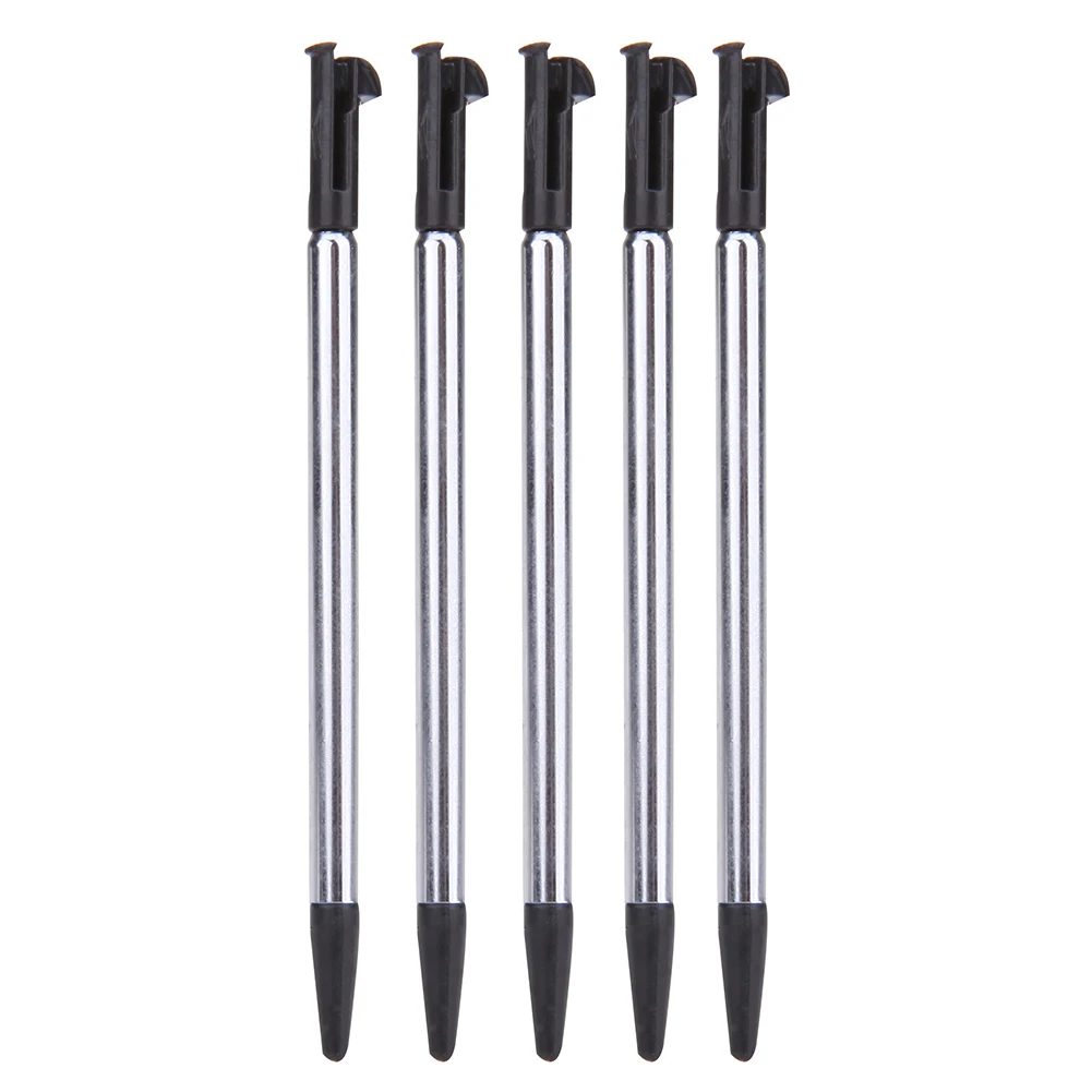 

5Pcs/Lot Retractable Touch Screen Stylus Pen Portable Metal Telescopic Pen for Nintendo 3DS NDS / NDSI / NDSI XL / 3DS XL