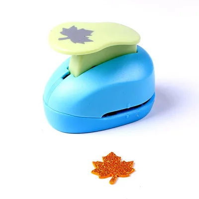maple leaf Дырокол Cortador De Papel круг в виде корабля перфораторы DIY Скрапбукинг Пробойники Furador Perfurador резак для бумаги - Цвет: maple leaf