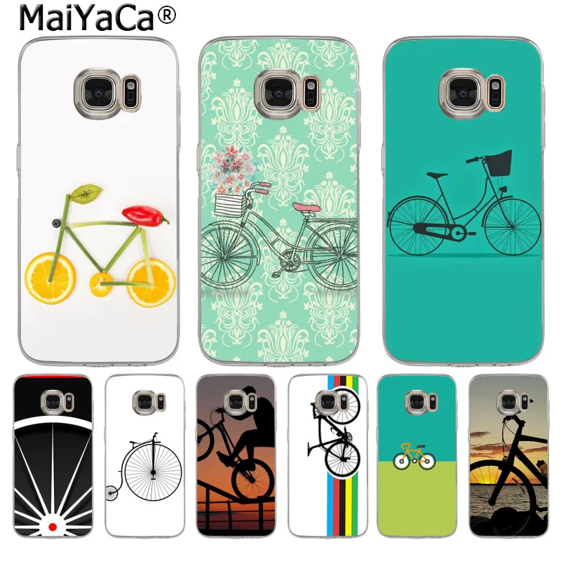 Модный Велосипедный Чехол MaiYaCa для Samsung S3 S4 S5 S6 S6edge S6plus S7 S7edge S8 S8plus|case for samsung|phone