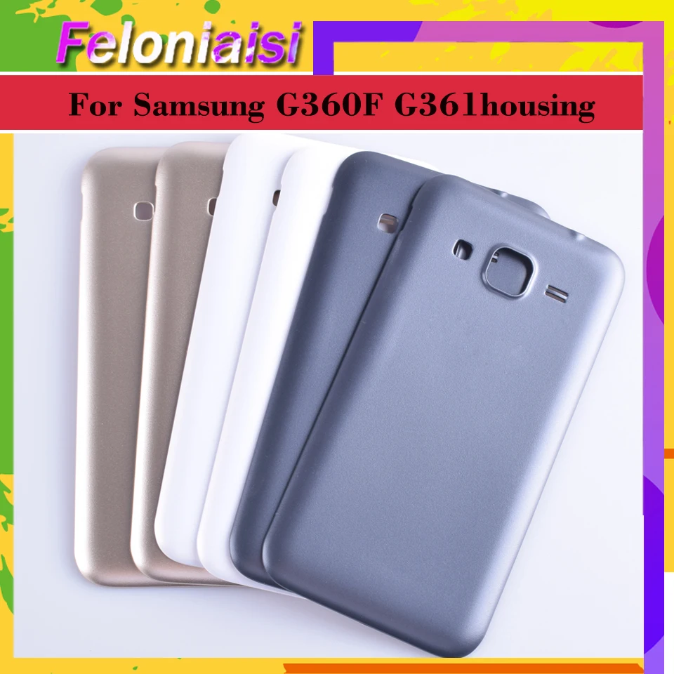 

For Samsung Galaxy Core Prime G360 G360H G360F G361 G361F G361H Housing Battery Cover Back Cover Case Rear Door Chassis