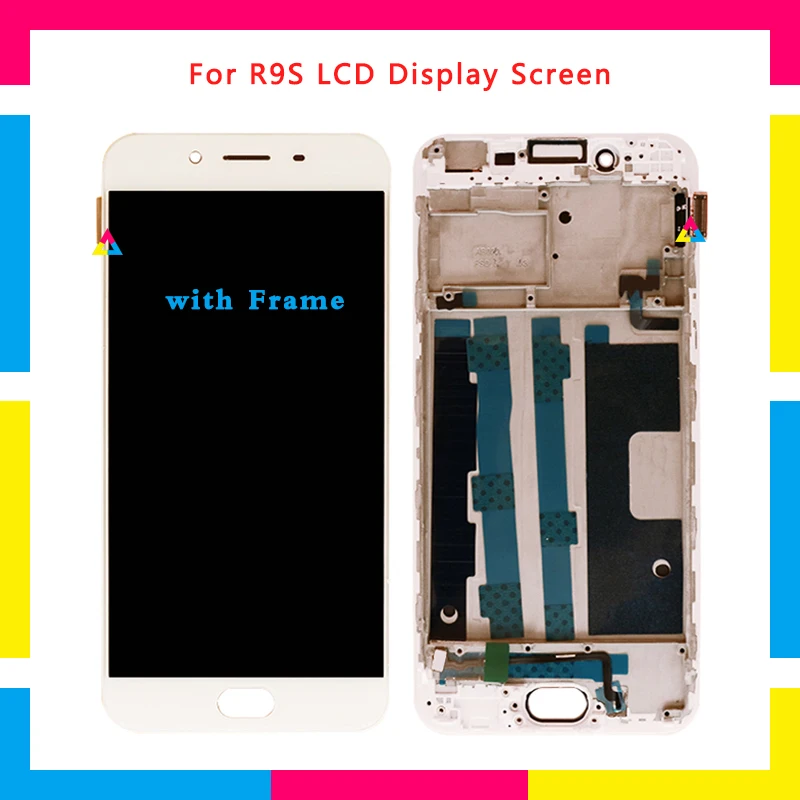 

5pcs LCD Display Screen With Touch Screen Digitizer Assembly For OPPO R9S Replacement