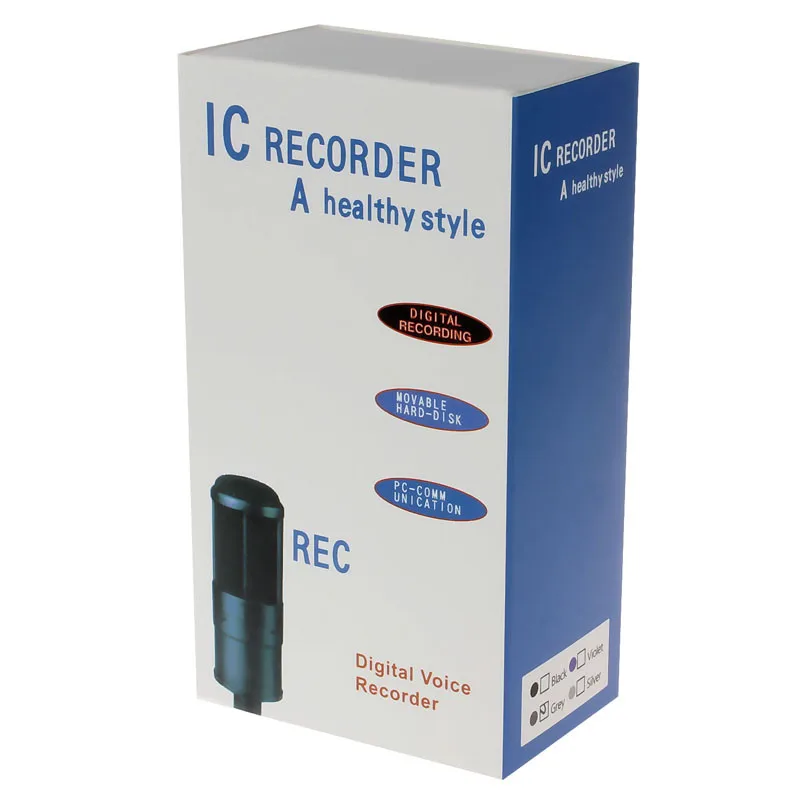 Профессиональный цифровой диктофон высокой четкости 8 Гб мини USB цифровой mp3-плеер аудио диктофон