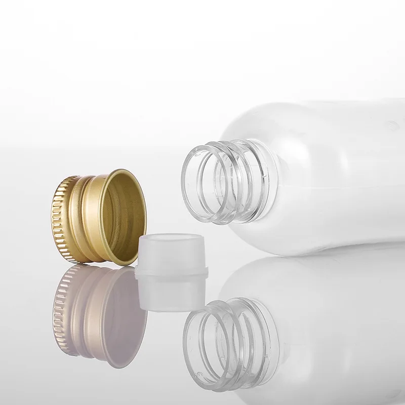 3pcs 100ML transparent oval shoulder with acrylic gold cover bottle lotion bottle Cosmetic bottle pure dew bottle BQ053 3pcs 100ML transparent oval shoulder with acrylic gold cover bottle lotion bottle Cosmetic bottle pure dew bottle BQ053