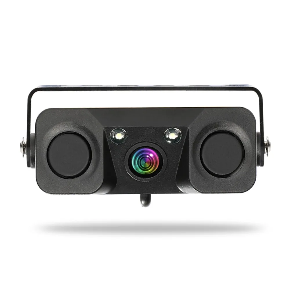 Автомобильная камера заднего вида Универсальная Резервная парковочная камера ночного видения Водонепроницаемая 170 широкоугольная HD цветное изображение