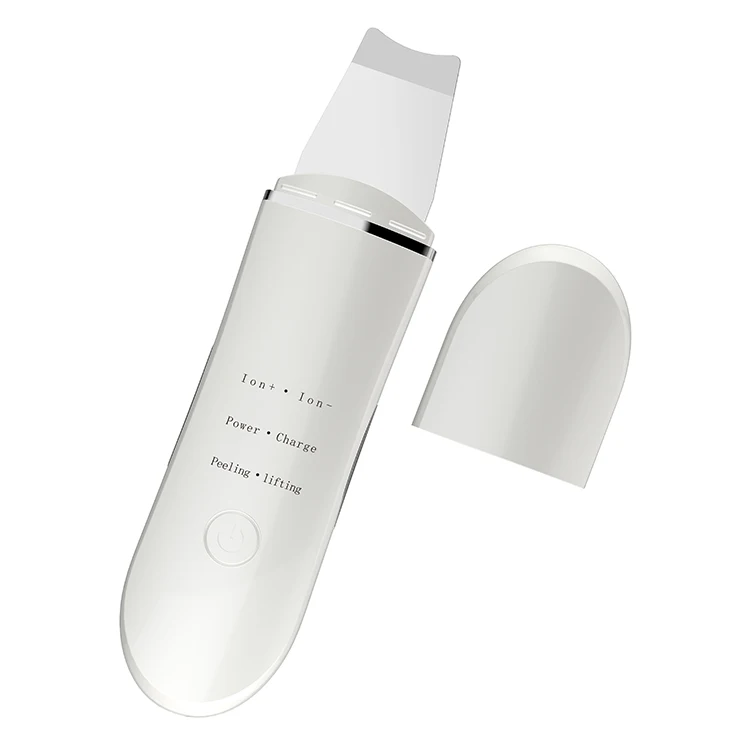 

Facial Scrubber, Ultrasonic Spatula, Facial Cleansing Skin Scrubber Skin Rejuvenation Spatula Peeling Lifting Scrubber