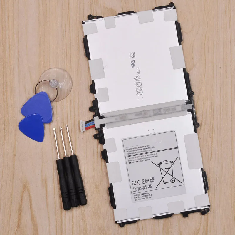 

New Guker Tablet Battery T8220E For Samsung Note 10.1 Tab Pro P600 P601 SM-T520 SM-T525 SM-P605K SM-P607 P605 P607T 8220mAh