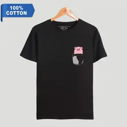 LUCKYFRIDAYF 2019 год свинья модная футболка короткий рукав популярный топ Летняя мода для женщин 100% хлопок Лидер продаж одежда