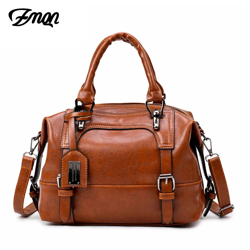 Tracolla Con In Sacchetto Spalla Donne Black Boston Mercato C608 Zmqn Buon Bolsa Del Borsa Delle Morbida A Feminina Le Per 2018 Dell'annata Pelle blue brown Di Della 5Ev8q8pn