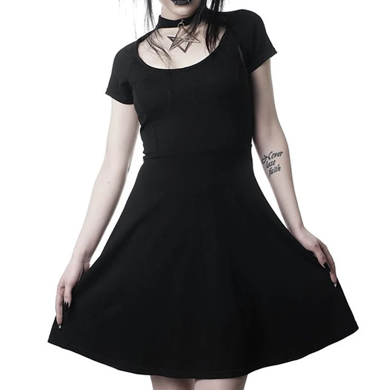 choker dress 