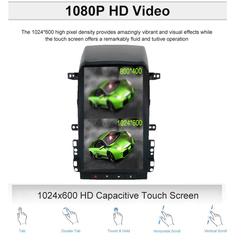 Cheap Android 6.0 Tesla style Car DVD Player GPS Navigation For Chevrolet Captiva 2008 2009 2010 2011 2012 headunit multimedia radio 13