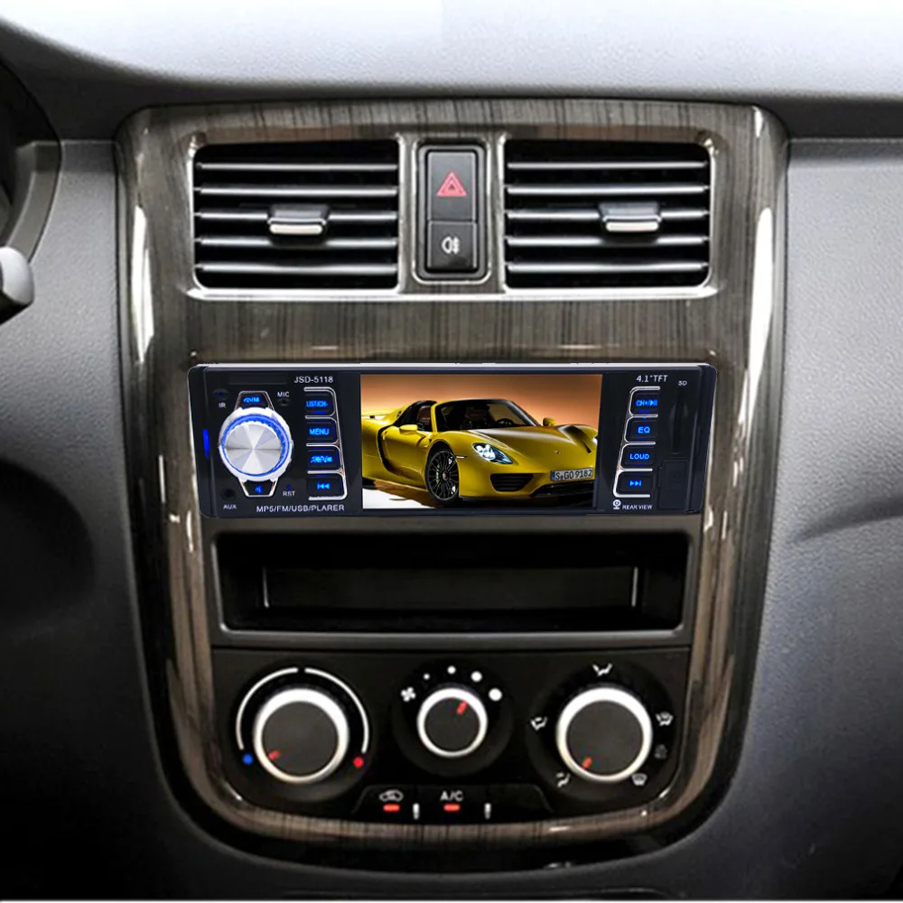 Buy New 1DIN 4.1 TFT Blue Light Display Car Radio