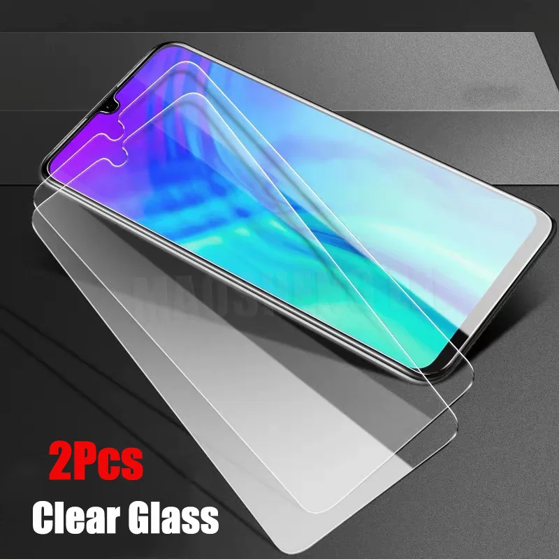 2 шт./партия, закаленное стекло для huawei mate 30 Lite, Защитная пленка для экрана 9 H, защитное стекло Blu-Ray - Цвет: 2Pcs HD Glass