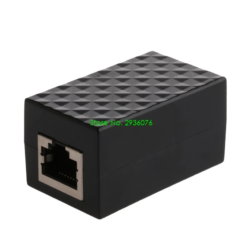 

2018 New Lightning Arrester RJ-45 Adapter Ethernet Surge Protector Network Protect Device Support