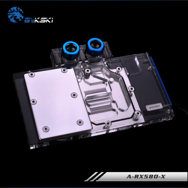 80% OFF  Bykski Water Block use for AMD Reference Edition RX580 Full Cover Graphics Card Copper Radiator Blo