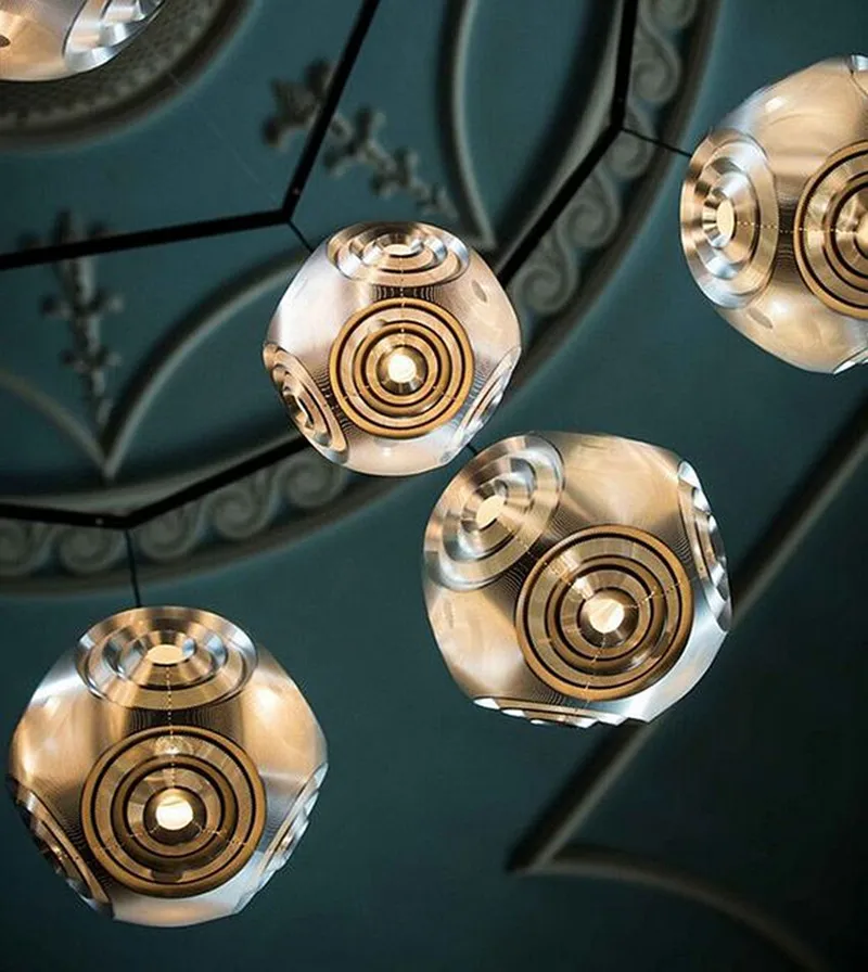 Modern Space Ball Pendant Lamp-5