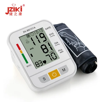 

Home Portable Health Care Digital Lcd Upper Arm Blood Pressure Monitor Heart Beat Meter Machine Tonometer Measuring Automatic