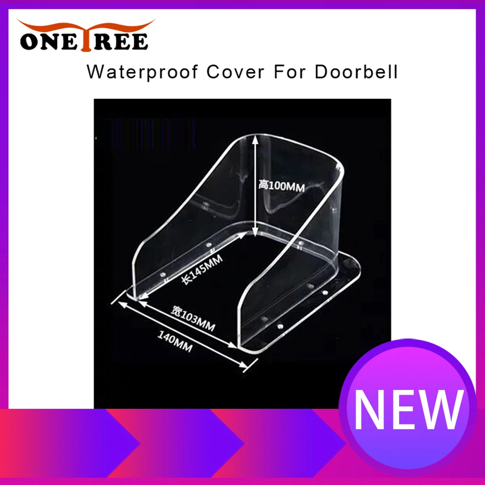 

Waterproof Cover Universal Type Wifi Doorbell Camera Rain Cover for Smart IP Video Intercom WI-FI Video Door Phone Door Bell cam