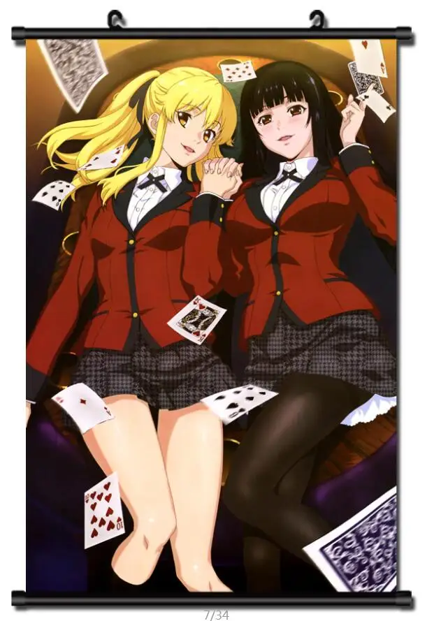 Декоративные аниме картины Kakegurui компульсивный геймбер Мэри саотома кирари