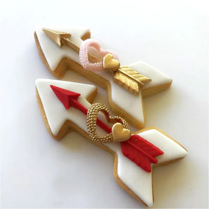 KENIAO Tribal Boho Arrow Cookie Cutter 11 x 4.2 CM Biscuit Fondant Bread Pastry Sandwich Stainless Steel DIY Kitchen Baking Mold