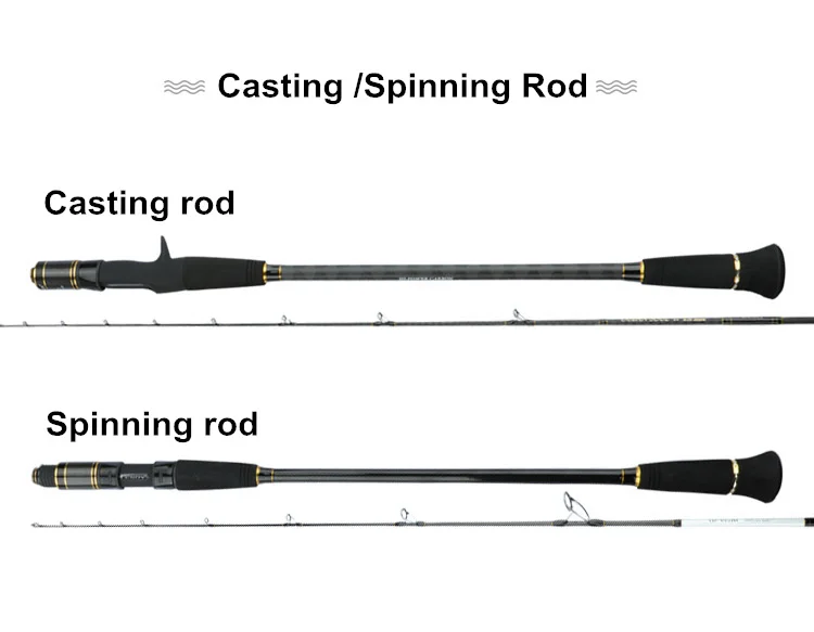 Vara de Pesca Fibra de Carbono Mavllos Lento Jigging 1.83m 2 Seções Atrair Peso 30-300g Ultraleve Pesca Fundição Fiação Haste m - ml 10 Mavllos m ml lento jigging vara de