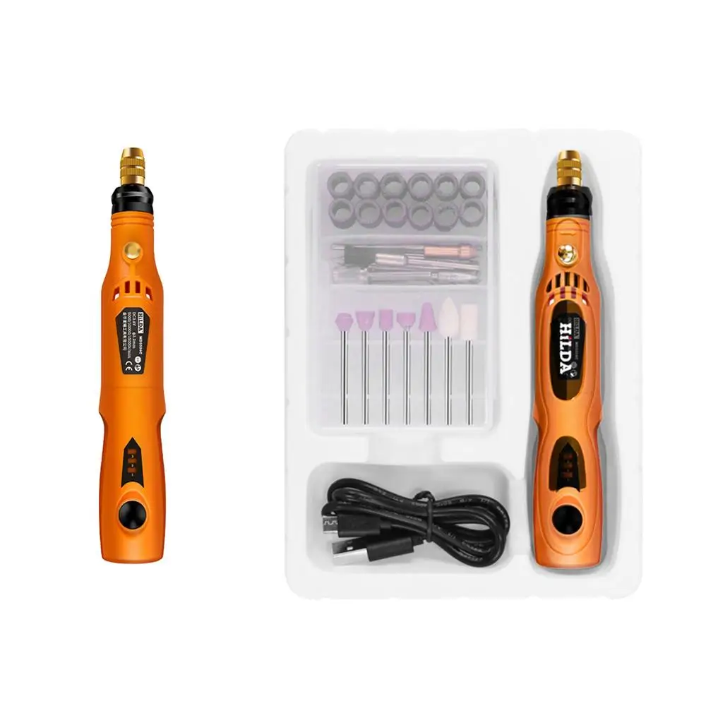  3.6V Electric Drill Grinder Machine Mini Jade Carving Pen for Polishing Dremel Rotary Tools Mini El