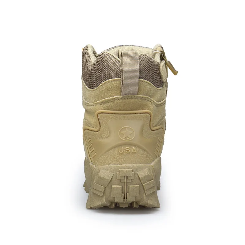 Männer Stiefel Military boot Taktische Große Größe Armee Bot Männlichen Schuhe Sicherheit Combat Mens Chukka Ankle Bot Motorrad Stiefel