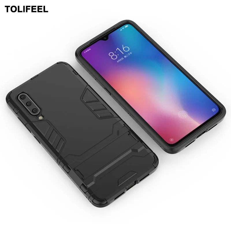 

TOLIFEEL For Xiaomi Mi9 Case Mi 9 Silicone Cover Shockproof Hard Plastic Robot Armor Slim Back Cases For Xiaomi Mi 9 Capa