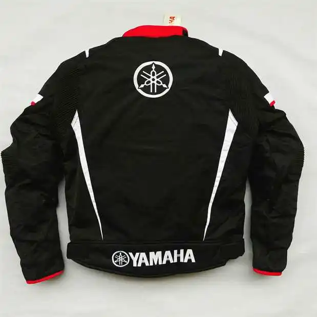 2018 invierno motocicleta Moto GP chaqueta con protector para Yamaha M1 equipo racing motocross ropa azul negro