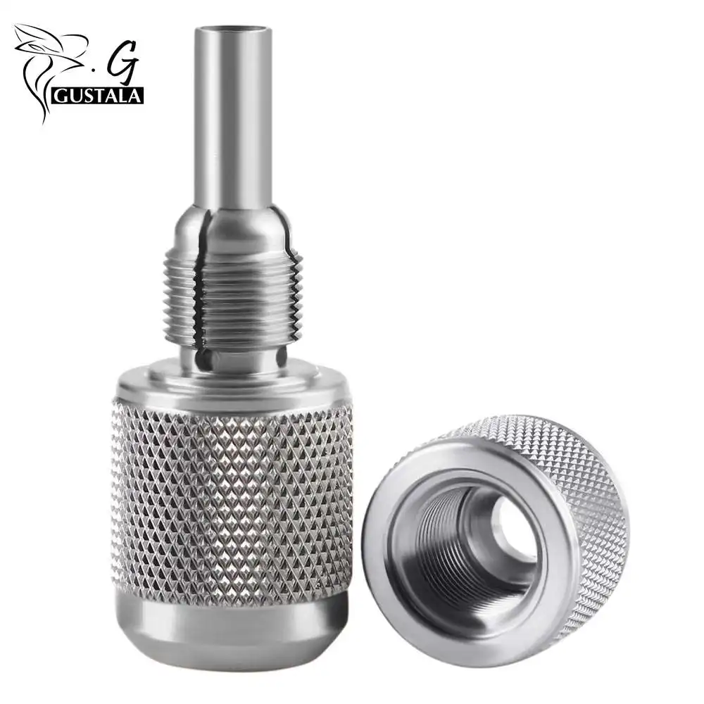 Gugstala 1PC Stainless Steel Tattoo Grip 25MM With Back Stem