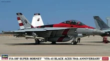 02184 American FA – 18 F Assembly Super Hornet VFA – 41 Black Ace Squadron Blocks Kits