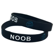 OBH 50 шт микс AFK нуб внутри и фидер Esport силиконовый резиновый браслет для геймеров