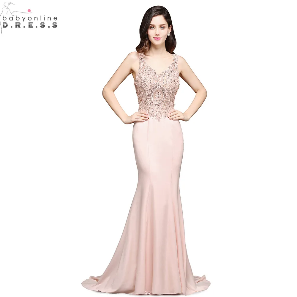 STORE CLEARANCE CHEAP PRICE Robe de Soiree Longue Luxury Beaded Mermaid Evening Dress Long Sexy Open Back V Neck Evening Gown STORE CLEARANCE CHEAP PRICE Robe de Soiree Longue Luxury Beaded Mermaid Evening Dress Long Sexy Open Back V Neck Evening Gown