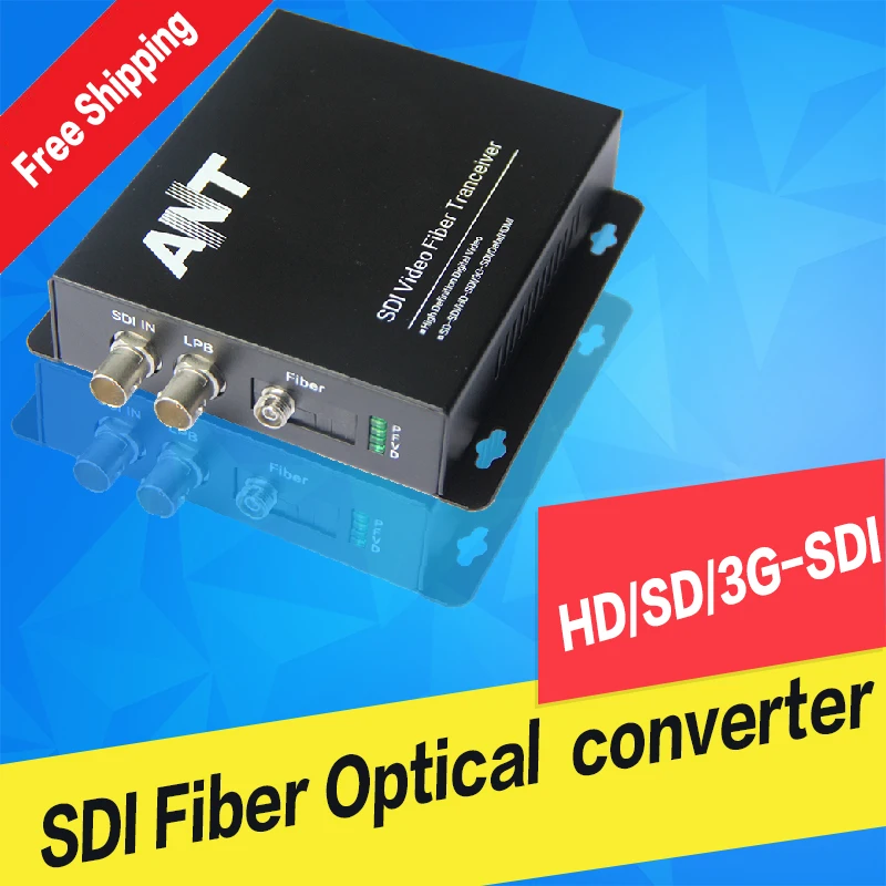 

sdi fiber converter sdi optical SD/HD/3G-SDI Optical transmitter and receiver Extender 1080P