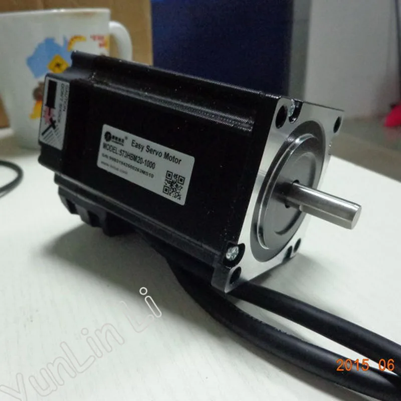 

1 Set Professional 300W Closed Loop 3-phase Hybrid Servo Drive Kit Drive + 573M20-1000 Motor