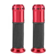 Комплект из 2 предметов, на руль мотоцикла или алюминиевого сплава Пластик мотоцикл велосипед ручка рукояти; Новое поступление