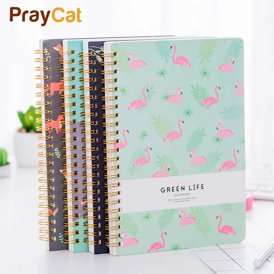 

Notebook Travel Office Coil Spiral Personal Paper Diary A5 Week Planner Agenda Blank Horizontal Notepad For School Stationery