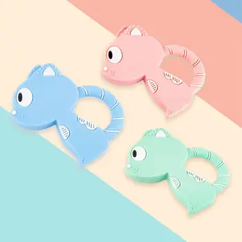 

Maternal and Child Supplies Baby Teether New Animal Fox Shape Comfort Teething Infants Molars Anti-eat Hand Bite Chew Products