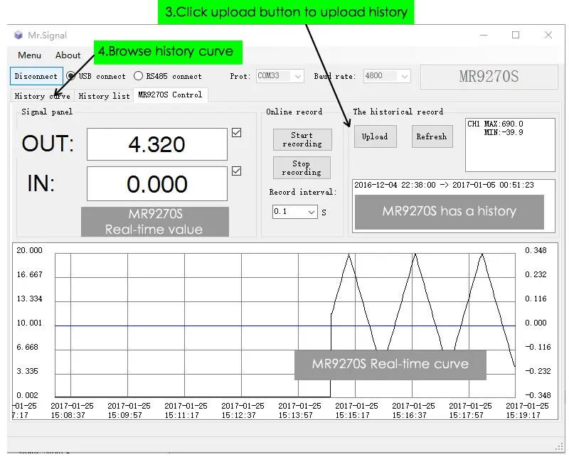 DDS HART MR9270S+ 4-20mA генератор сигналов калибровка напряжения тока PT100 термопара датчик давления PID частота