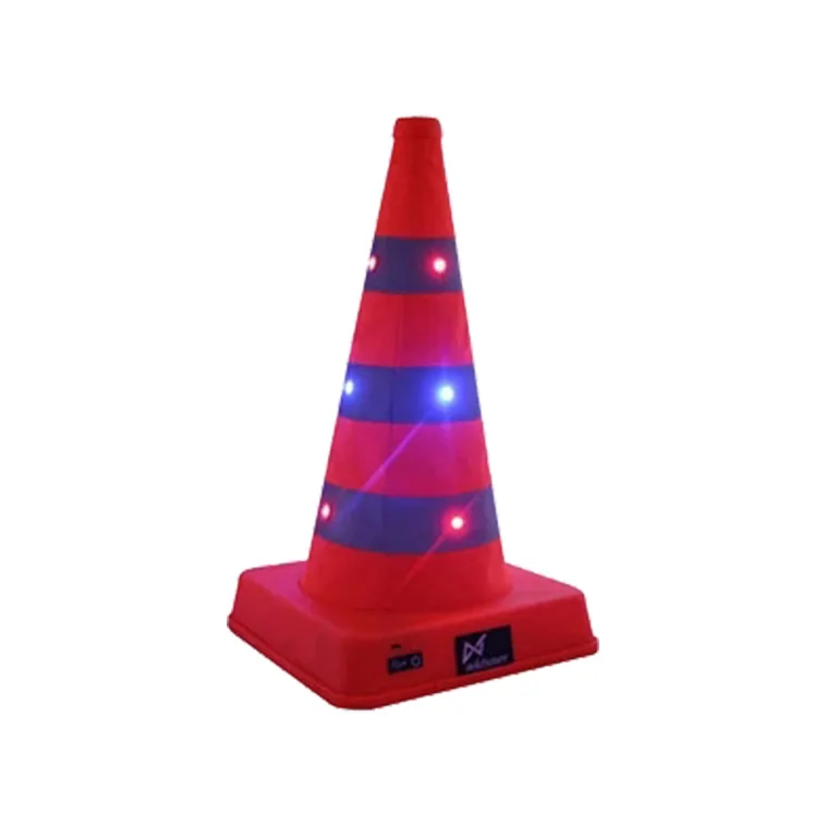 cone 41 cm de altura dobravel bloqueio 03