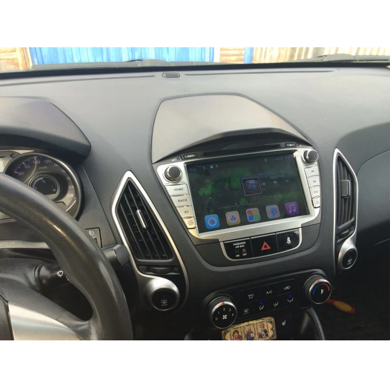 SMARTECH 8 дюймов 2Din Android автомобильный мультимедийный DVD для Hyunda IX35 Tucson 2009- Автомобильный Радио Видео плеер gps навигация Wifi