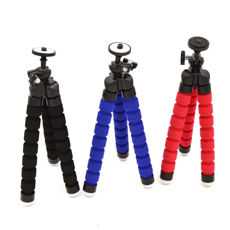 

Universal Flexible Tripod Foam Mini Stand For SLR DSLR Cameras For Cell Phone Stands 3 Color