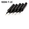 SZBFT 5piece Black 900M-T-2C Series Horseshoe type iron head Welding tip Soldering iron tip 900M-T 1C 3C 4C K B I SK 1.2D 1.6D ► Photo 1/6