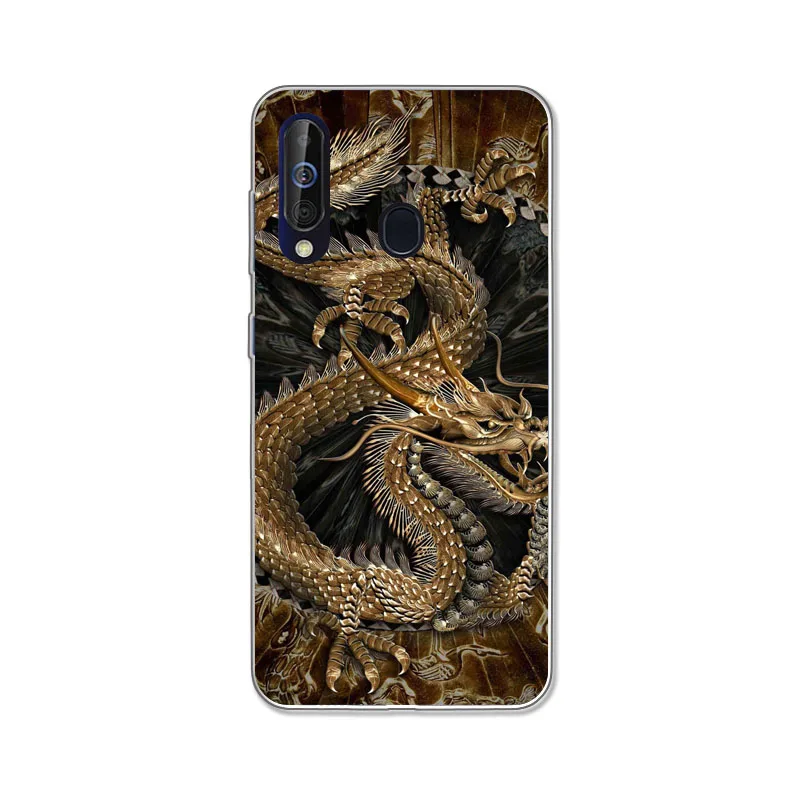 For Samsung Galaxy A60 Case,Silicon Black bats cartoon Soft TPU Back Cover for Galaxy A60 SM-A606F A606F/DS Phone cases shell