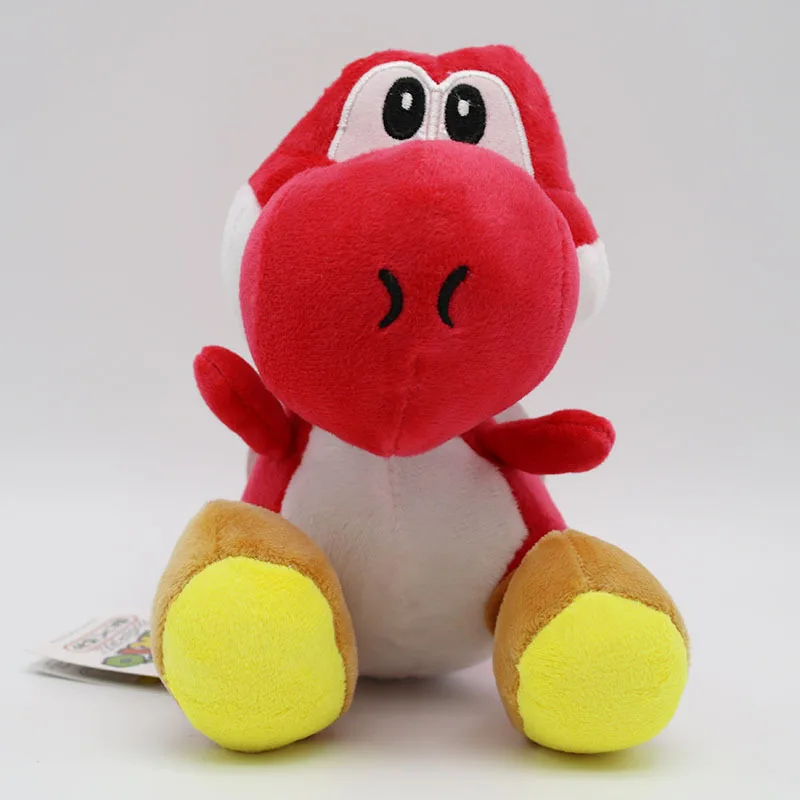 Super Mario Bros Yoshi плюшевые игрушки милые мягкие куклы Dragon Brinquedos 16 см 10