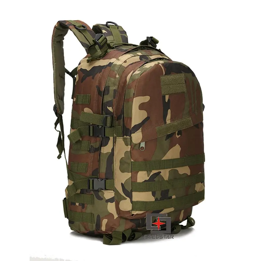 

Woodland 3D Military Tactical Backpack High Quality Outdoor Waterproof Hiking Camping Bags Men Women Travel Shoulder Bag