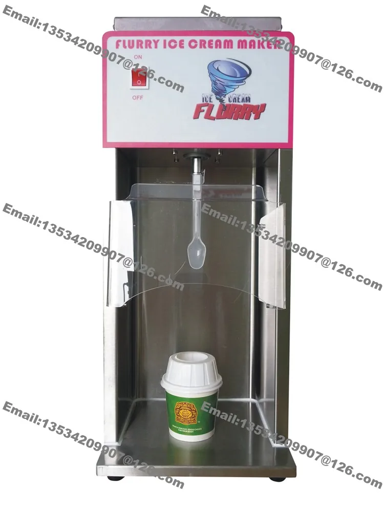 

Fixed Speed 2500rpm Commercial Soft Ice Cream Shaker Mixer Blender Flurry Maker Machine