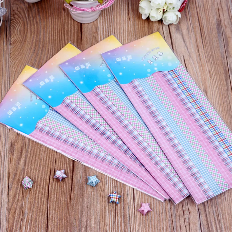 540 Sheets New Cartoon Paper With Printed Pattern Set Outer Space Sky  Origami Lucky Star Folding